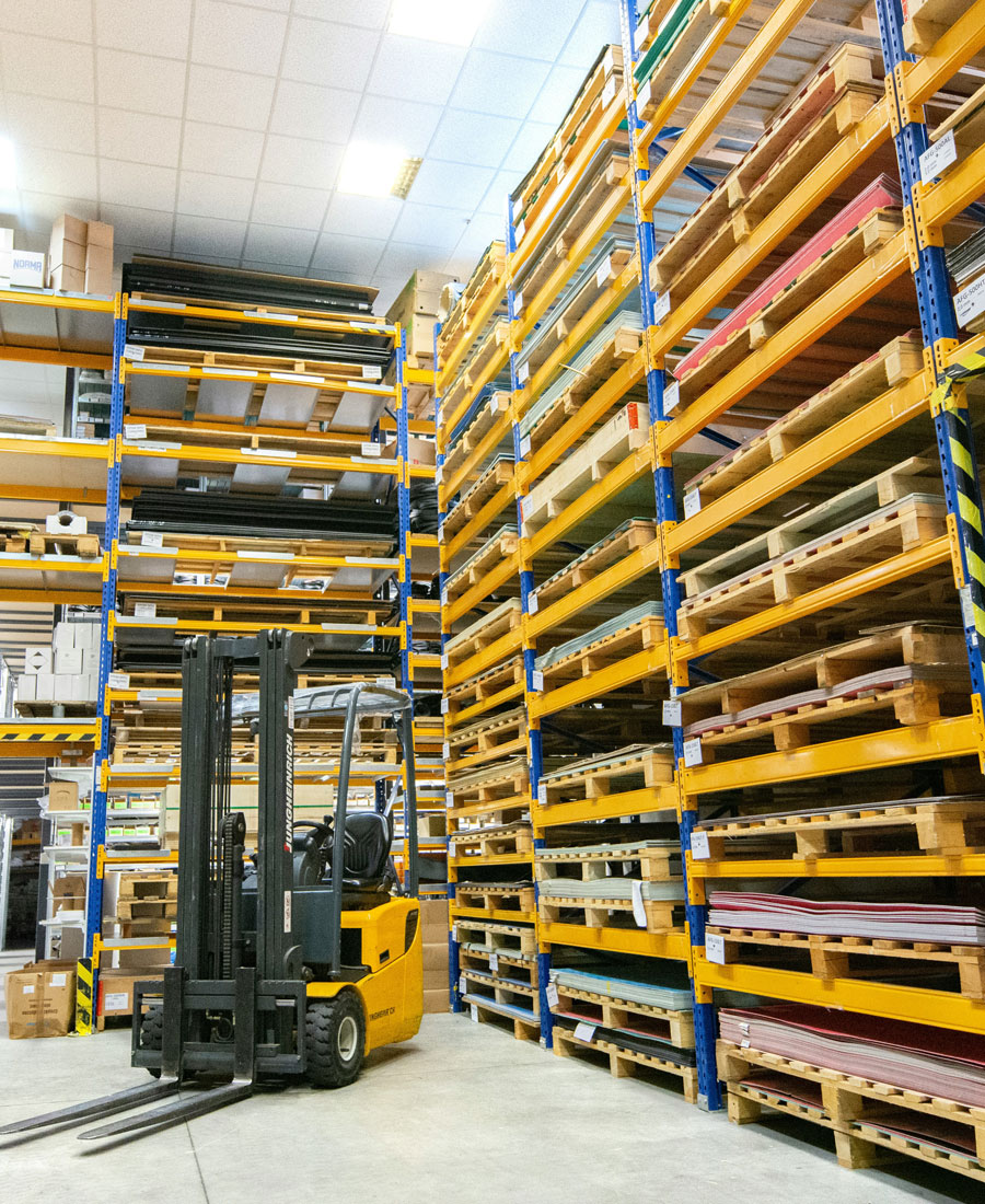 Warehouses and logistics centers infrastructure